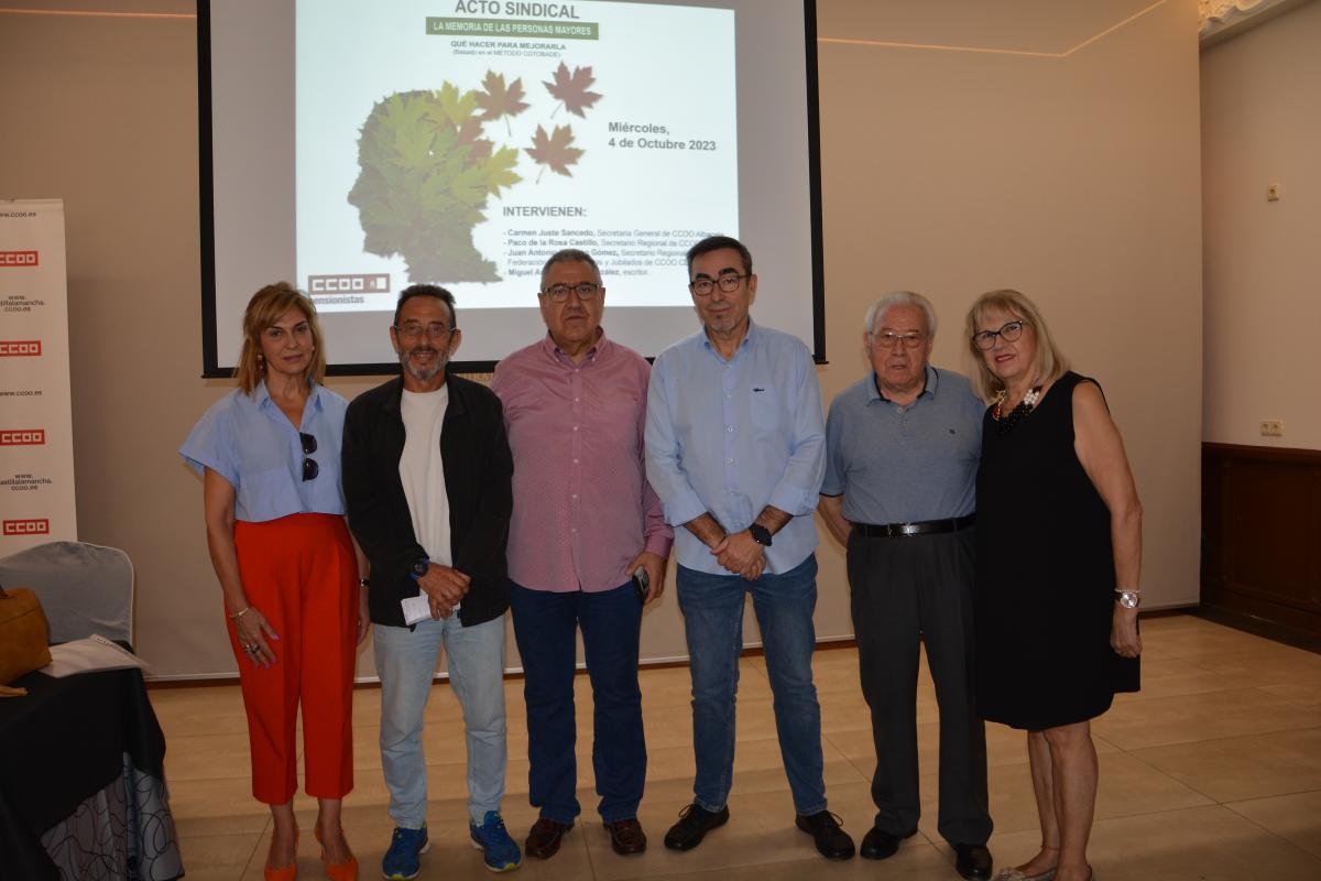 Presentacin en Albacete del libro "La memoria de las personas mayores"