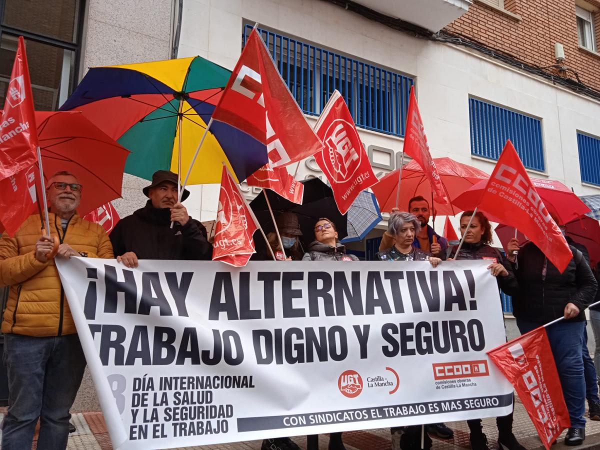 Concentraciones en Castilla-La Mancha cpn motivo del 28 de abril