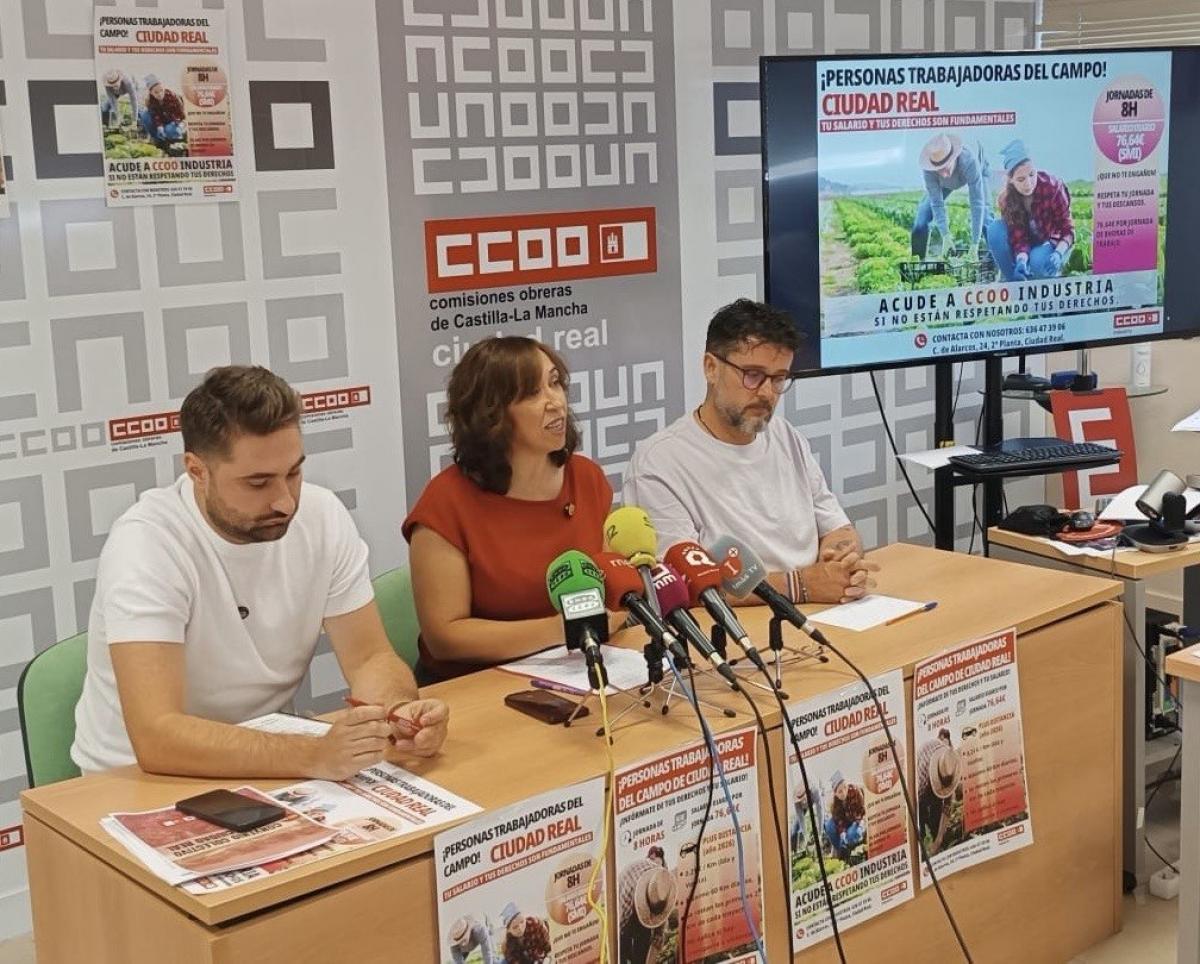 presentación de campaña de información sobre la vendimia en Ciudad Real