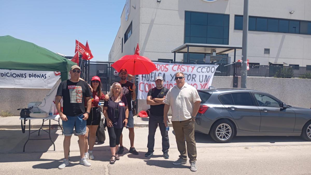 CCOO frente a la empresa Helados Casty de Talavera
