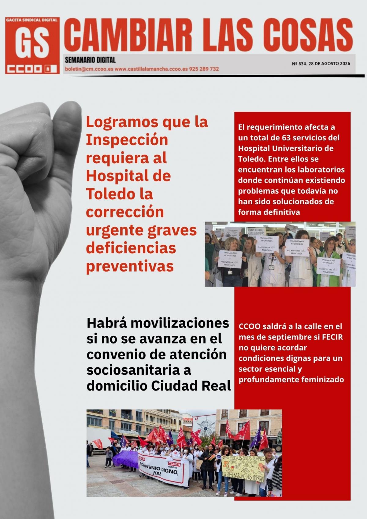 Gaceta SIndical CCOO CLM
