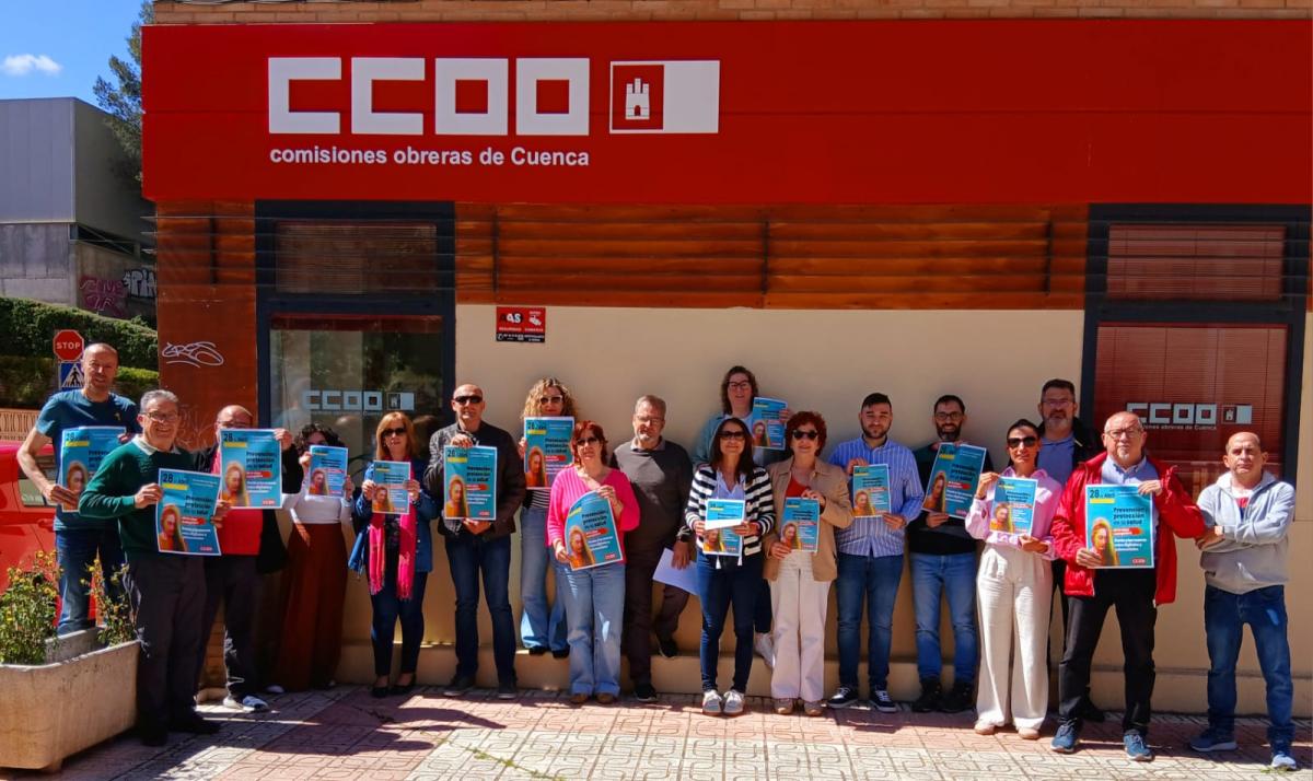 Concentracin por el 28 de abril en Cuenca