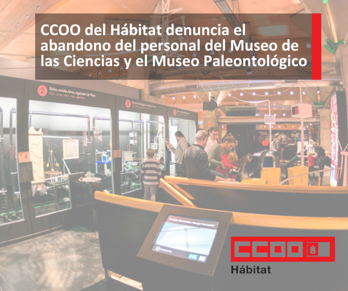 Precariedad en los museos de las Ciencias y Paleontolgico de CLM