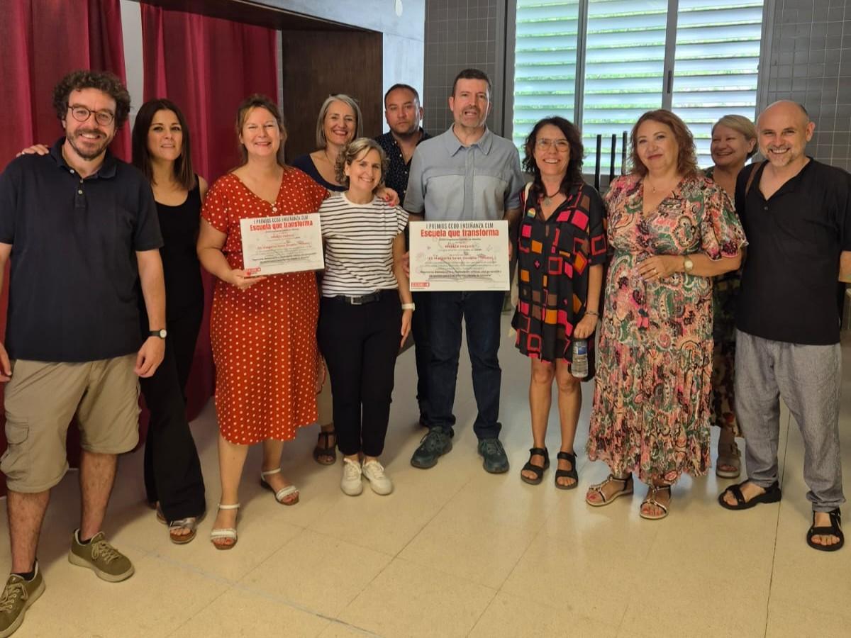 Premio Federación de Enseñanza al IES Margarita Salas Seseña