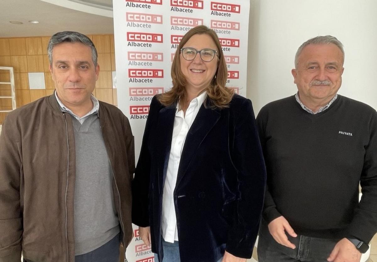 Javier Ortega, Lucía García y Humberto Muñoz