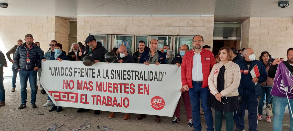 Concentraciones en Castilla-La Mancha cpn motivo del 28 de abril