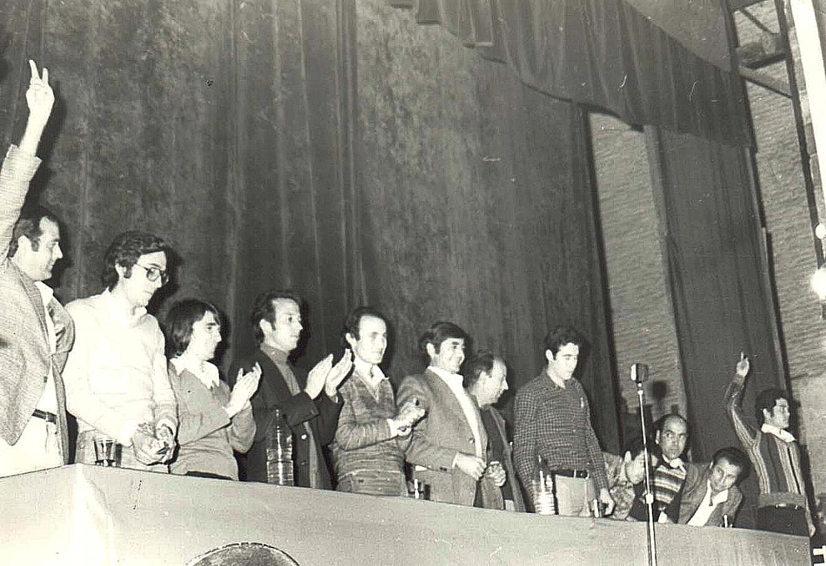 Hace 45 años CCOO en el Gran Teatro. Marcelino Camacho venía a Puertollano