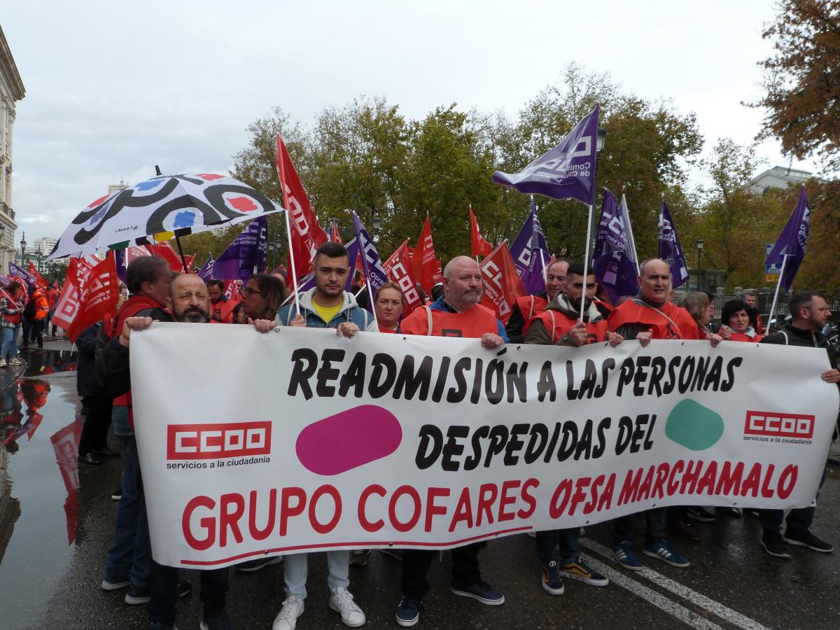 Manifestación 3N en Madrid #SalarioOConflicto
