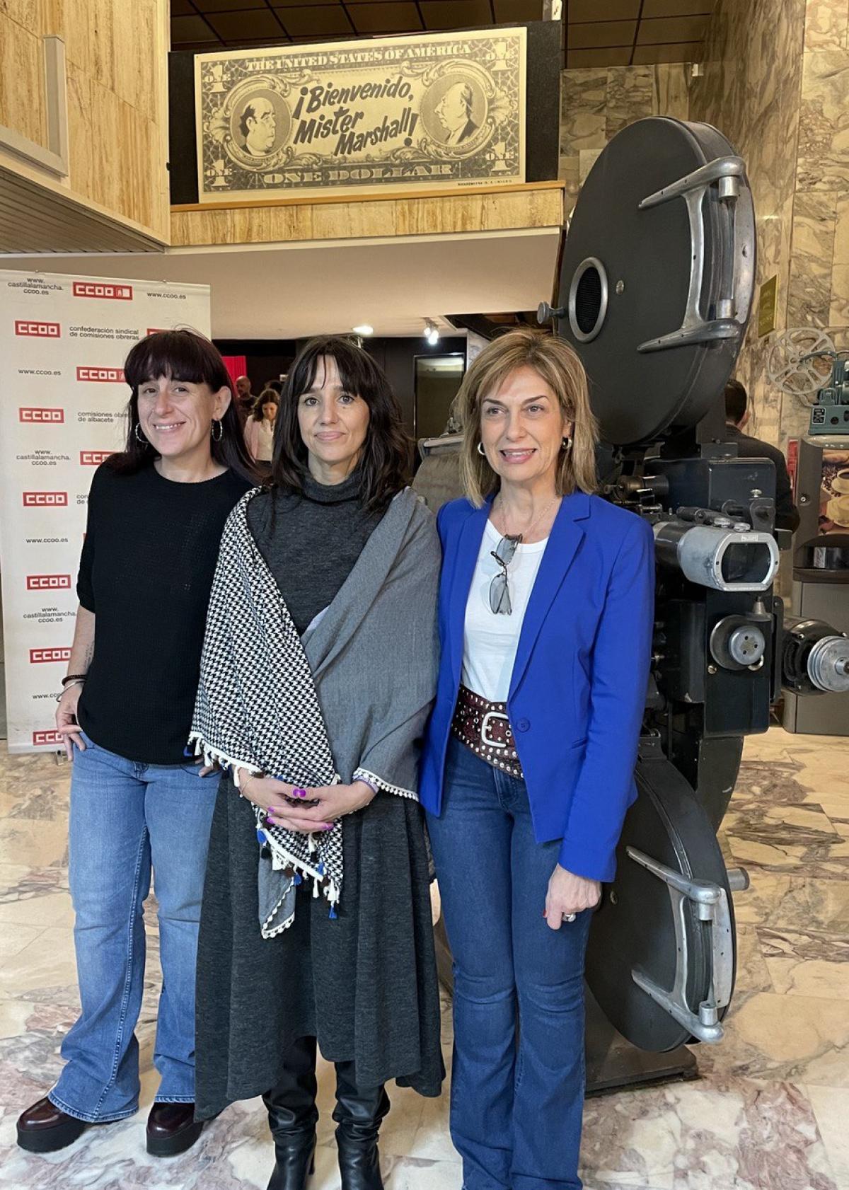 Proyeccin en el cine Capitol de Albacete