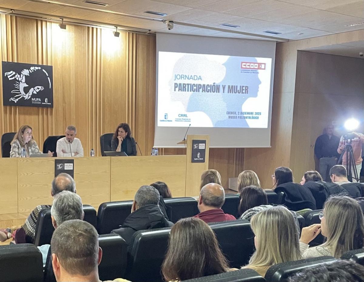 Jornadas sobre mujer y participación de CCOO CLM celebrada en Cuenca
