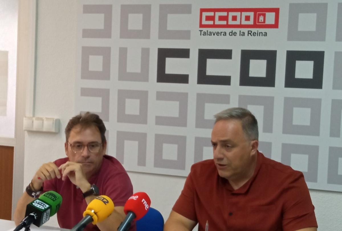Rueda de prensa de Federico Prez y Carlos Garca en Talavera