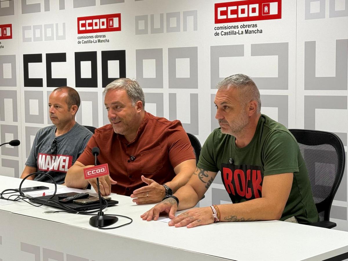 Fernando Jiménez, Federico Pérez y José Luis Sánchez