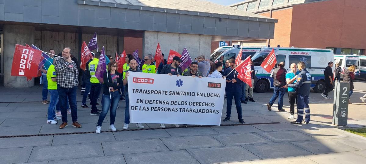 Huelga en el transporte sanitario en Ciudad Real