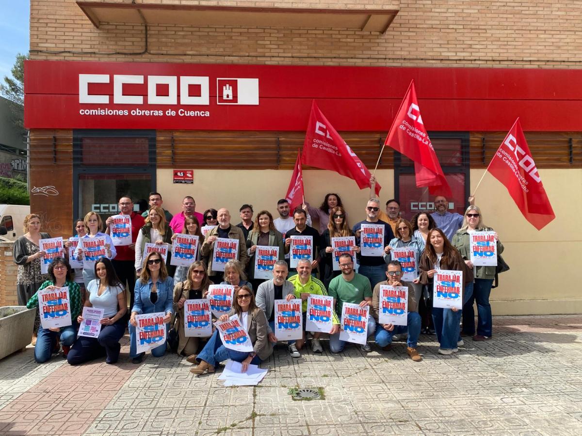 CCOO Cuenca en el 28 de abril