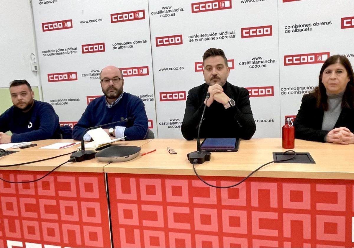 Rueda de prensa de la Federacin de Industria en Albacete