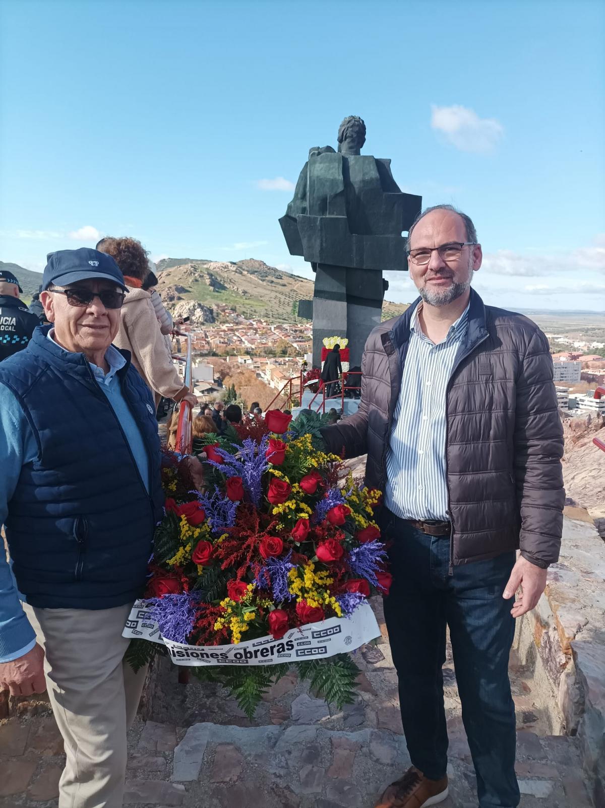 CCOO CR se suma un ao ms al homenaje al minero en Puertollano