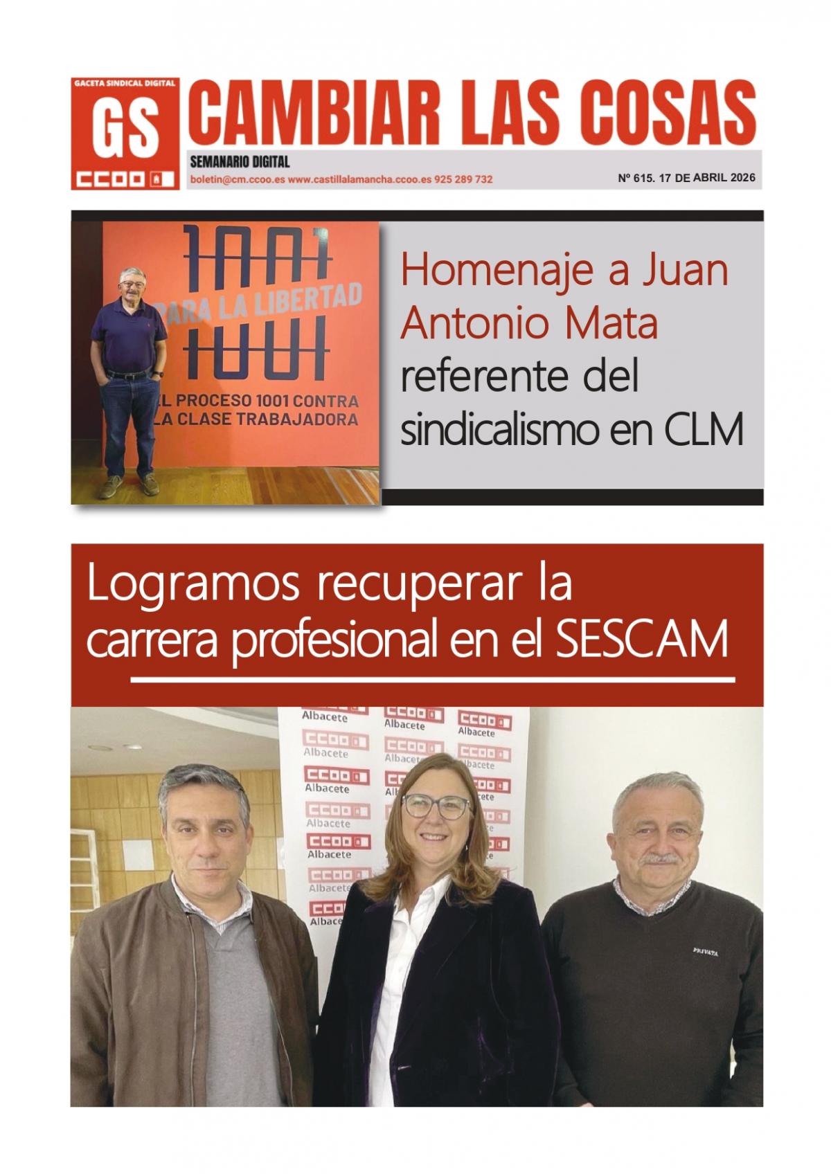 Gaceta Sindical CCOO CLM