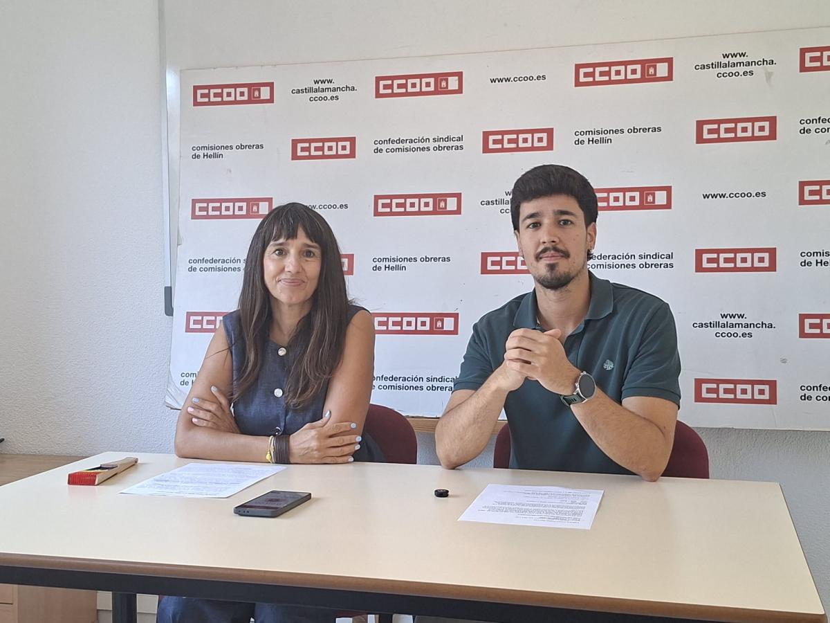 Rosario Martínez y Carlos Lozano