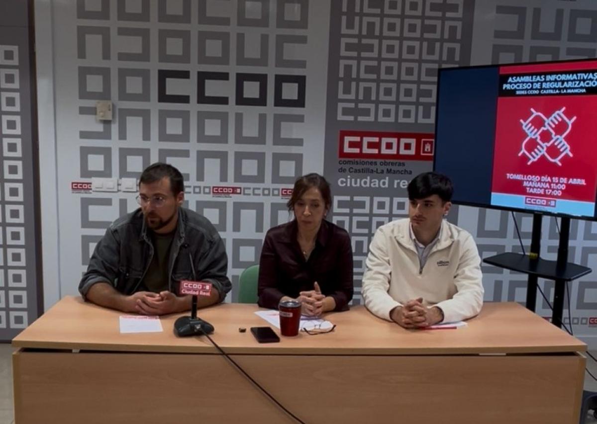 Juan Carlos del Puerto, Esther Serrano y Manuel Romero