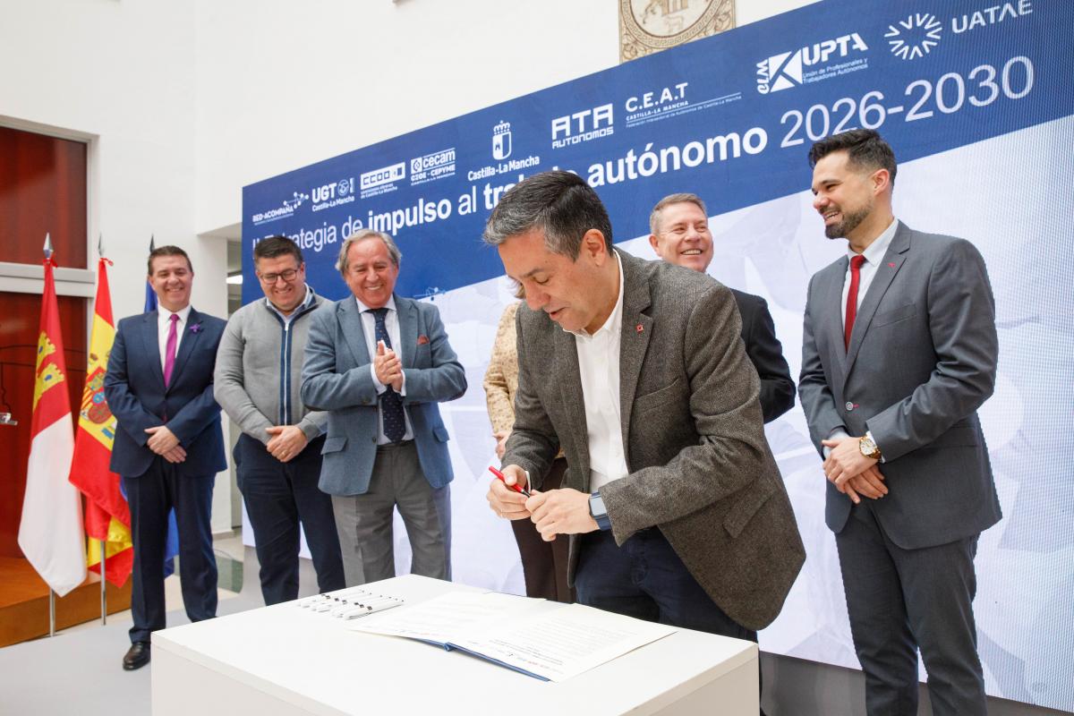 CCOO suscribe la II Estrategia de Impulso al Trabajo Autónomo para afrontar los nuevos desafíos del colectivo