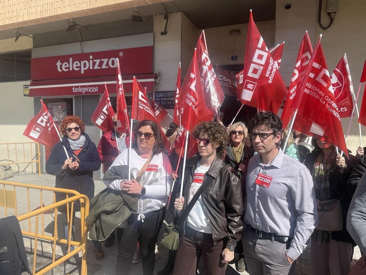 Nueva jornada de huelga en Telepizza
