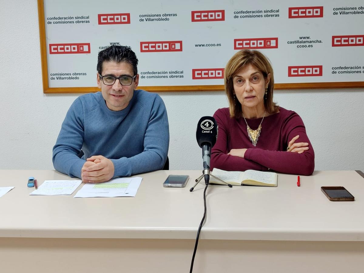 Rueda de prensa de Paco Gómez y Carmen Juste