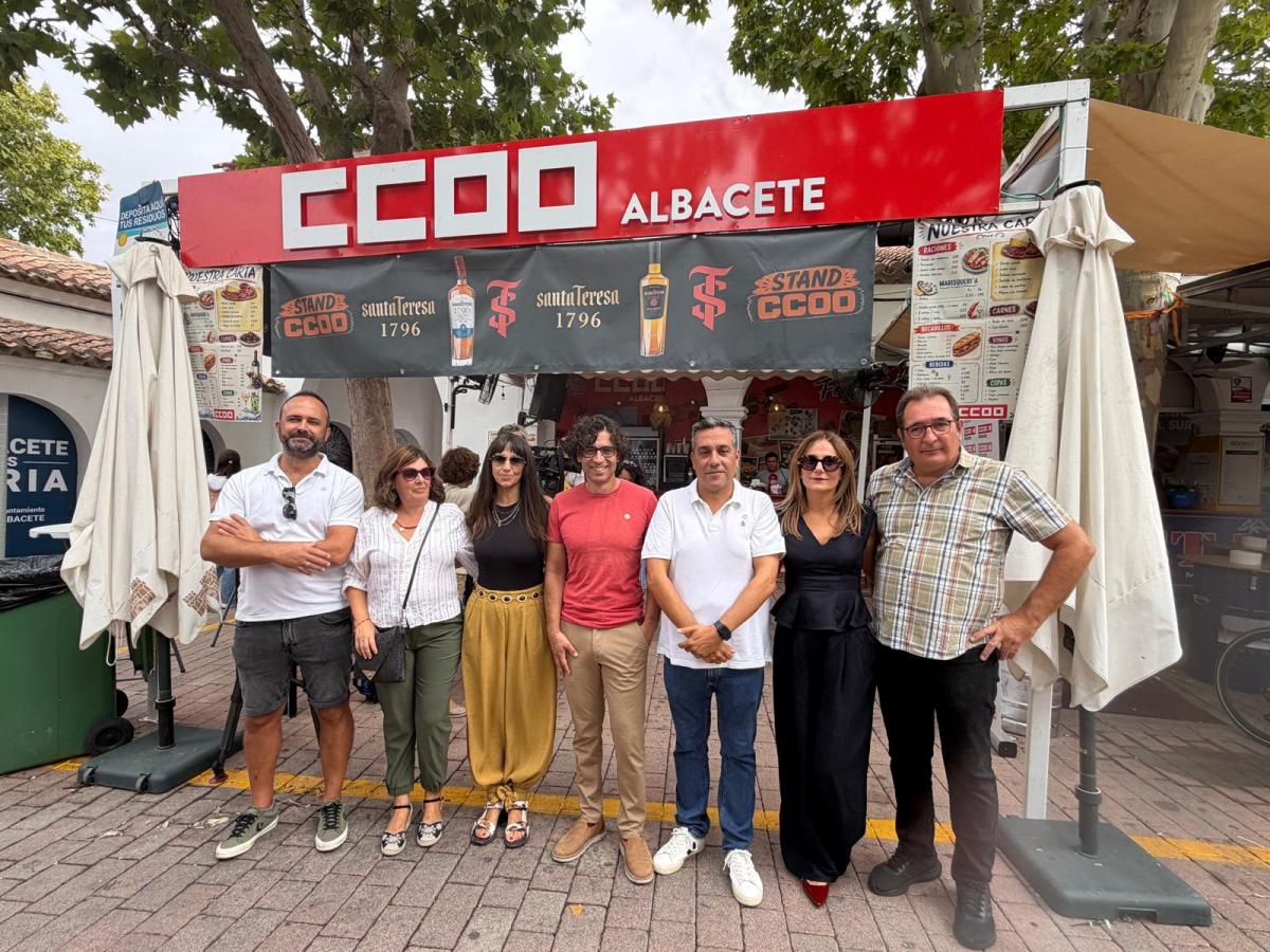 CCOO Albacete en la Feria de Albacete