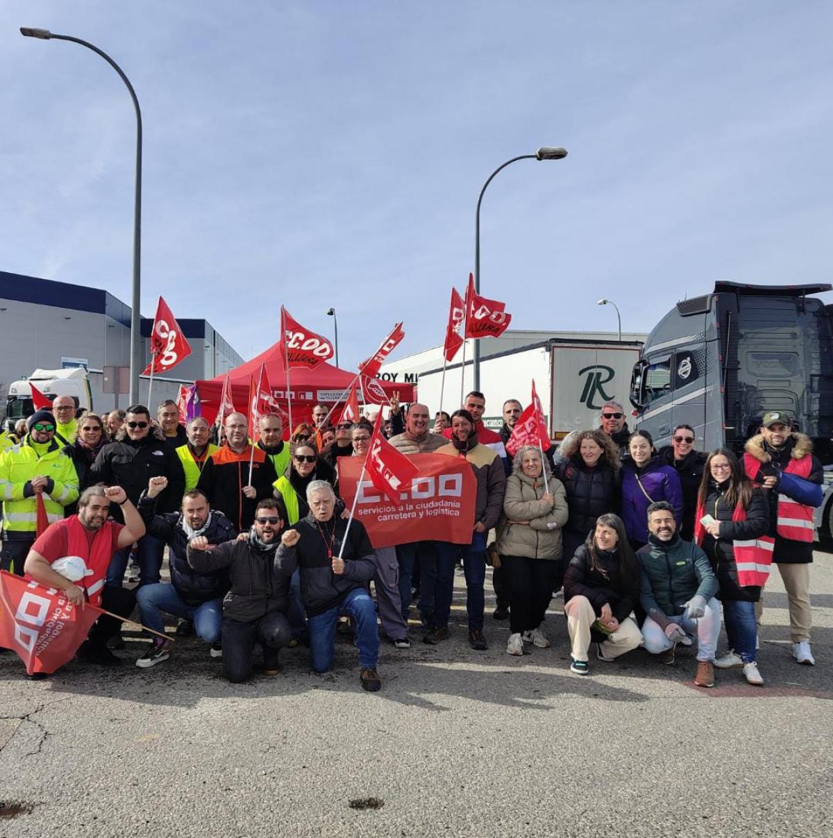 Movilizaciones de Adeo Logistic en Torija