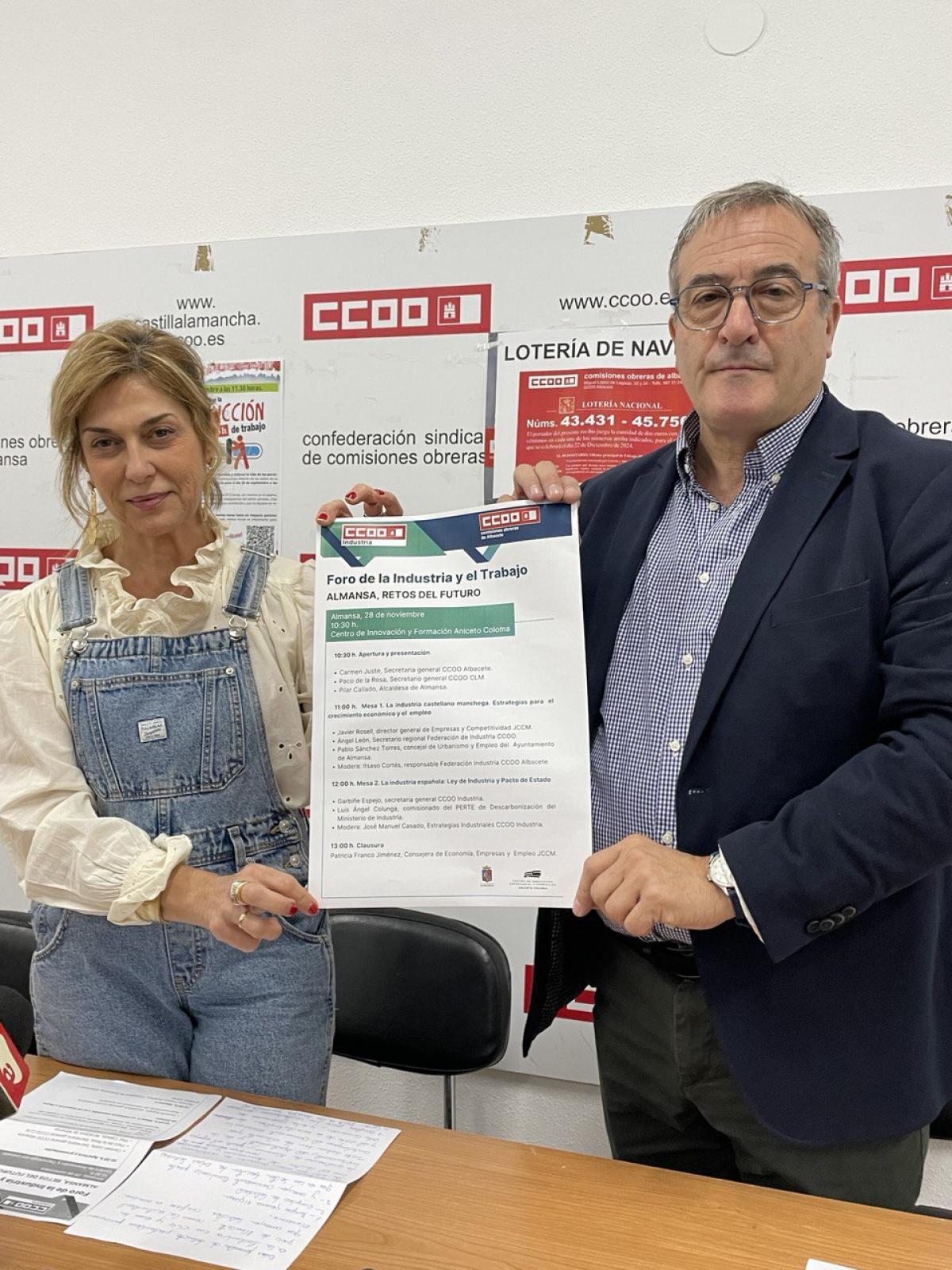 Presentacin del Foro de la Industria y el Trabajo en Almansa