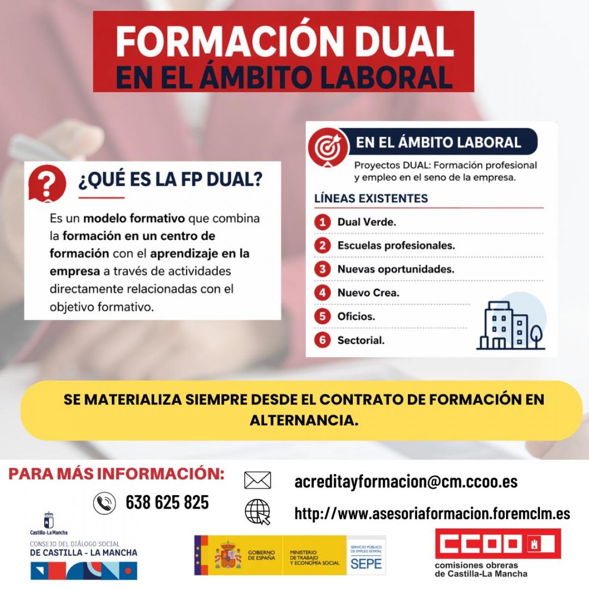 Formación dual en el ámbito laboral