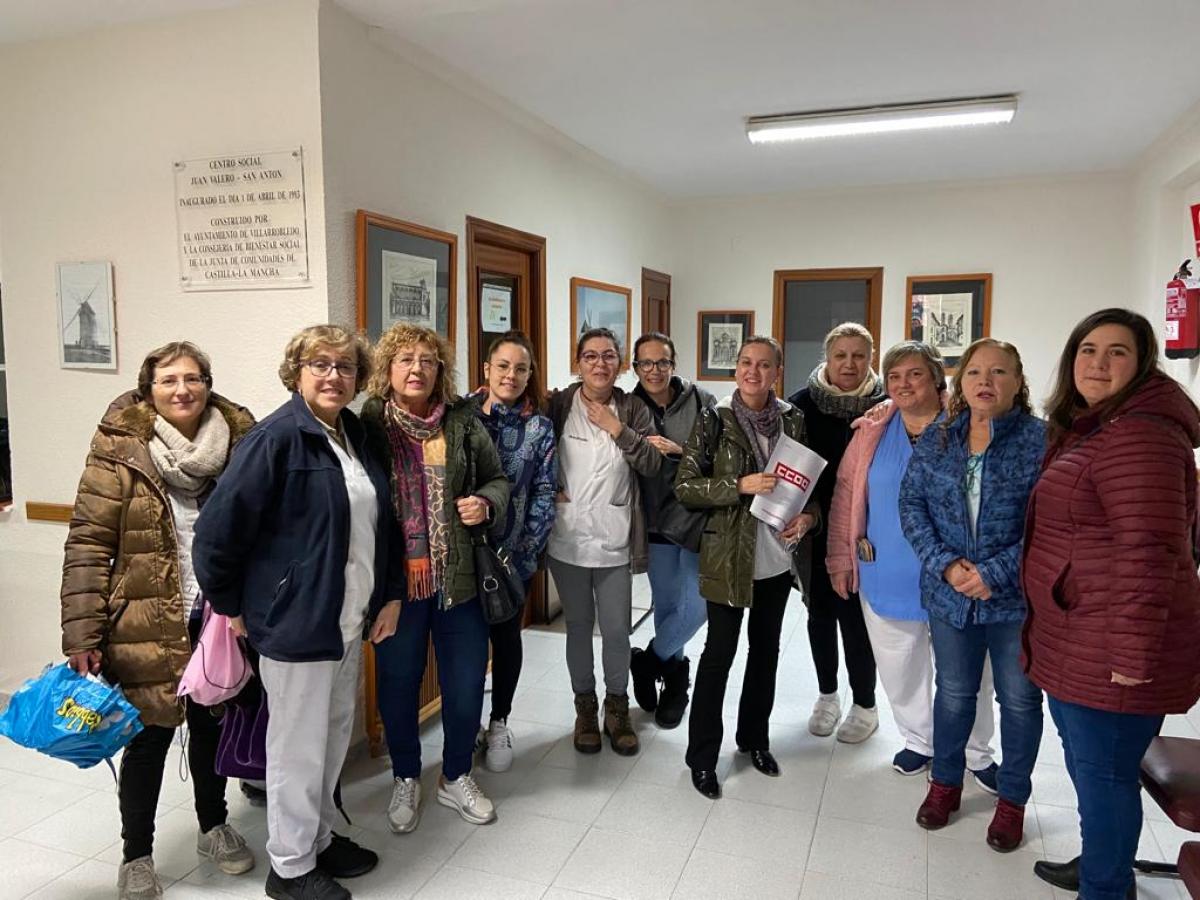 CCOO gana por primera vez las elecciones sindicales del Servicio de Ayuda a Domicilio de Villarrobledo
