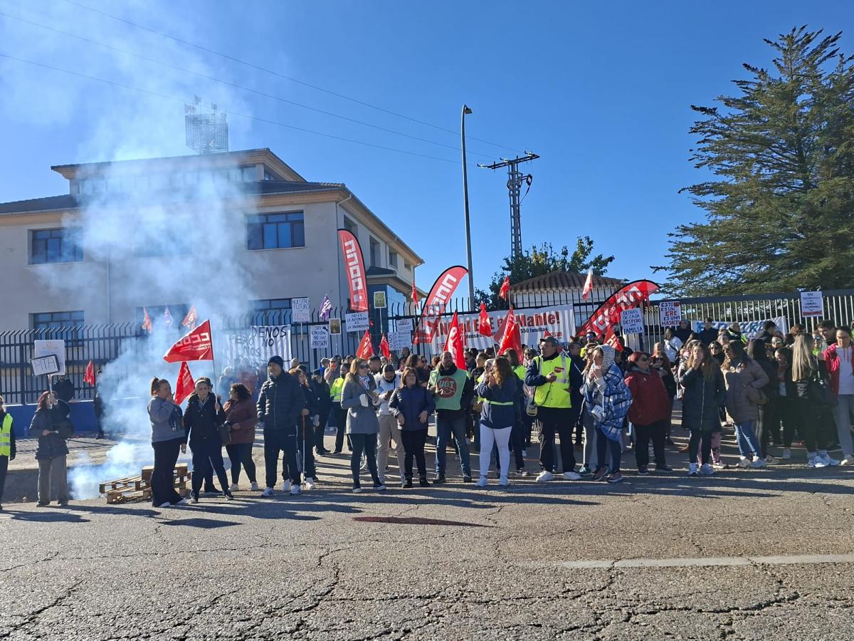 Huelga en Mahle Motilla