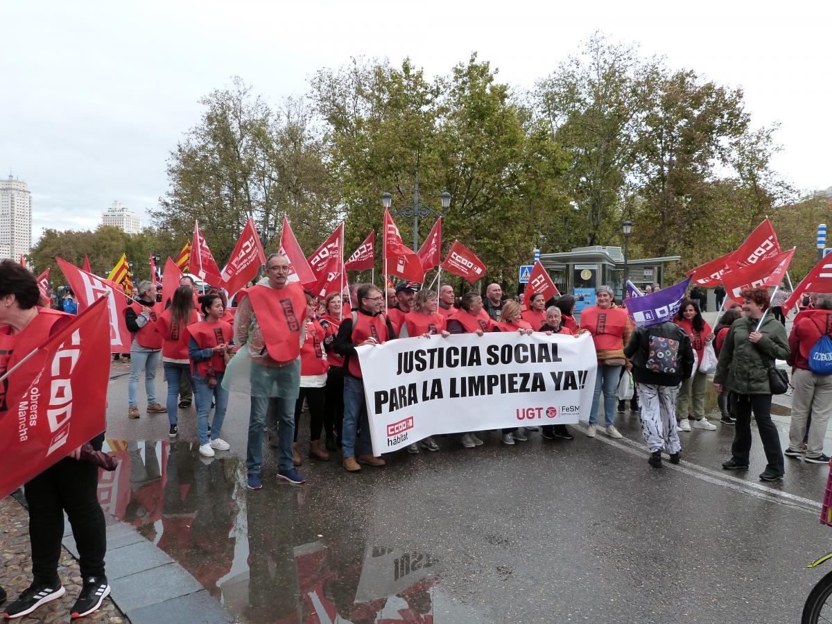Manifestación 3N en Madrid #SalarioOConflicto