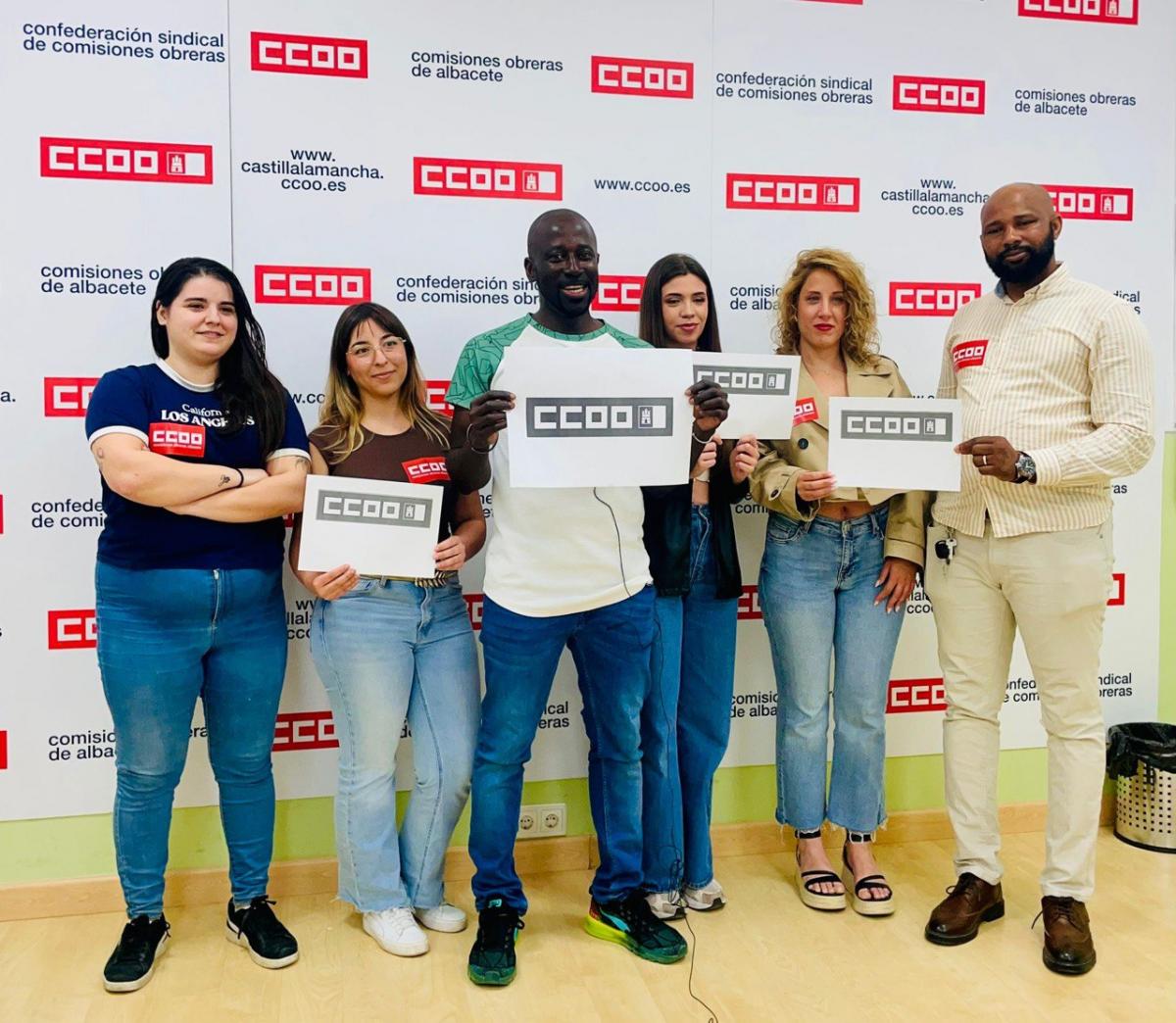 Delegados y delegadas de CCOO en Paasa