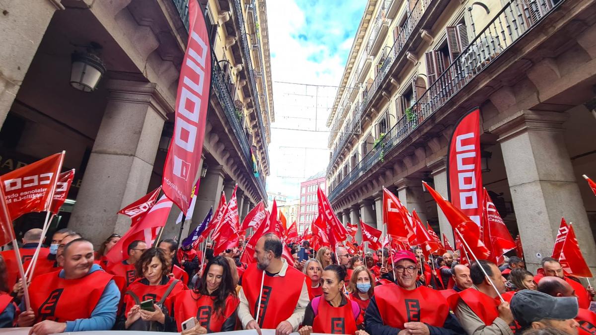 3N Manifestación en Madrid #SalarioOConflicto