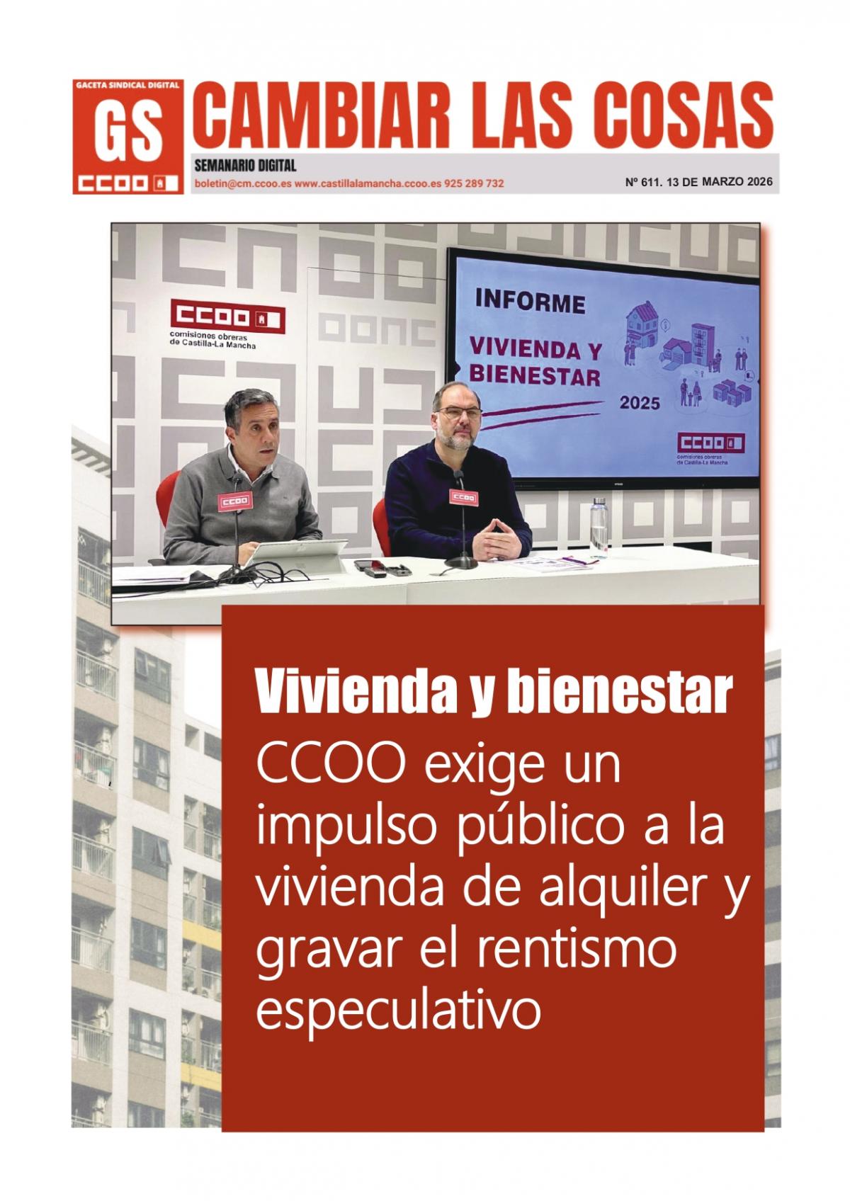 GSD CCOO CLM nº 611