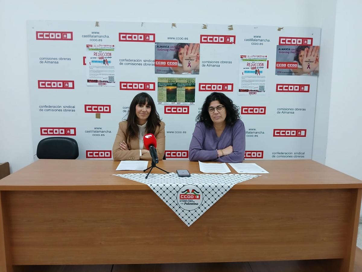 Rosario Martínez y Gracia Martínez