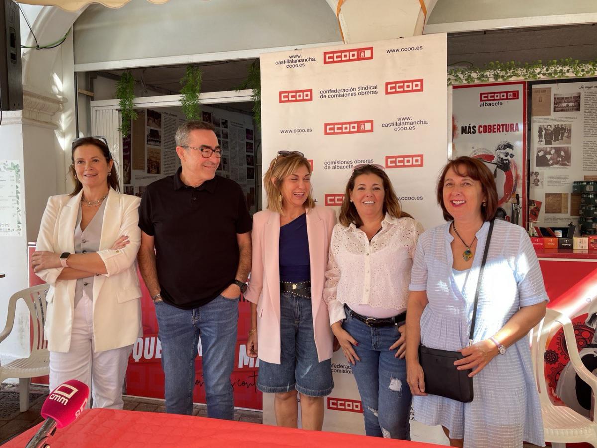 Desayuno informativo de CCOO en Albacete