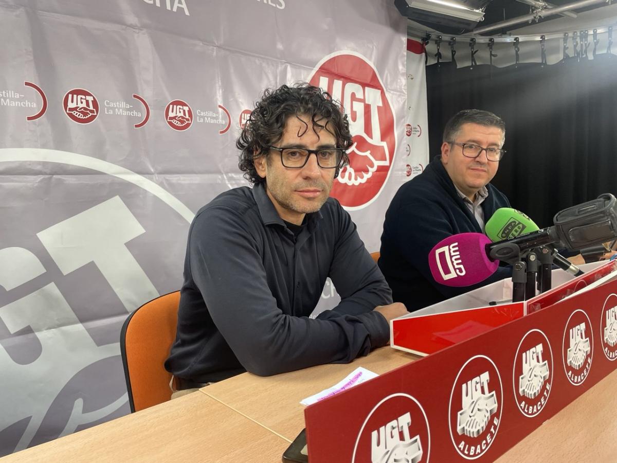 Paco Gómez junto a Javier González