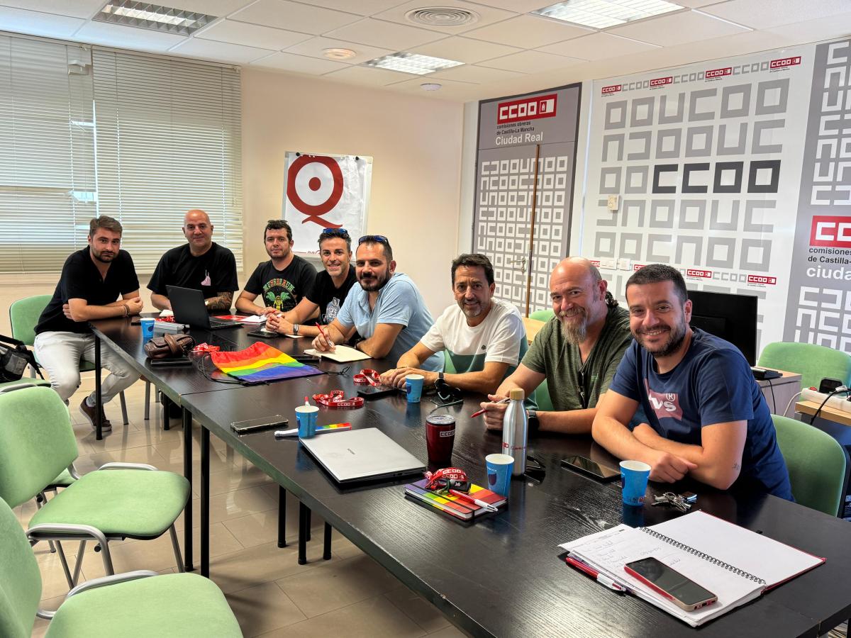 Reunin de la Seccin sindical de CCOO en Vestas