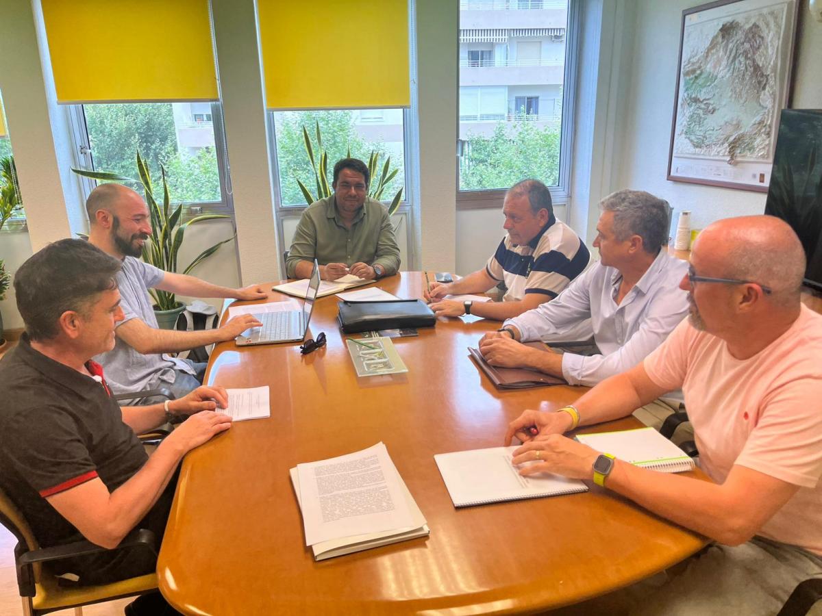 Reunin de CCOO con el gerente de IACLM para abordar las necesidades de las depuradoras de la zona 2