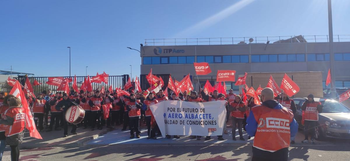 Huelga en ITP AERO Albacete