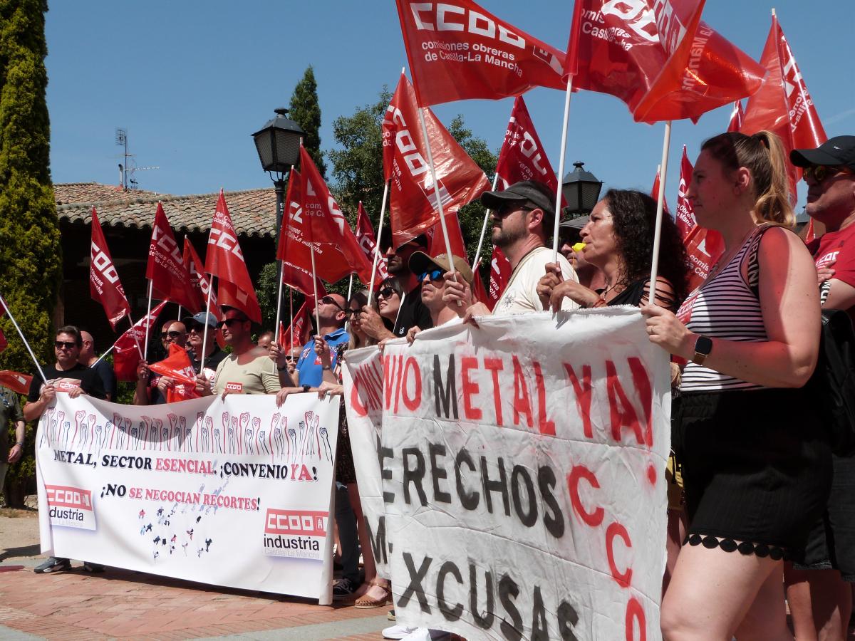 Movilizaciones en el sector del Metal de Toledo