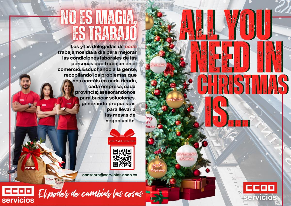 Campaa de Servicios CCOO dirigida al sector del comercio