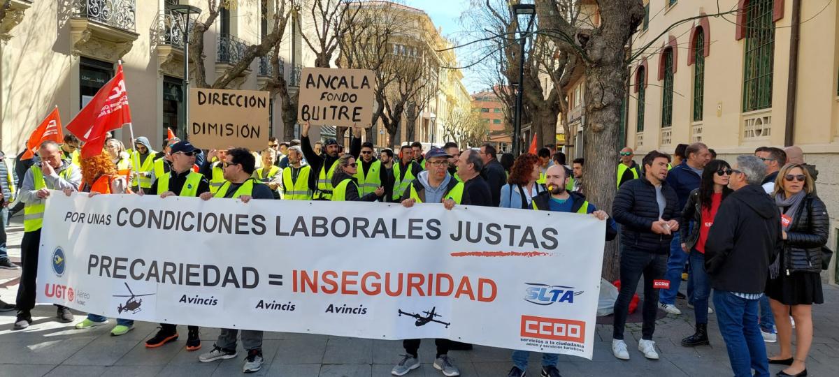 Huelga en Avincis Albacete