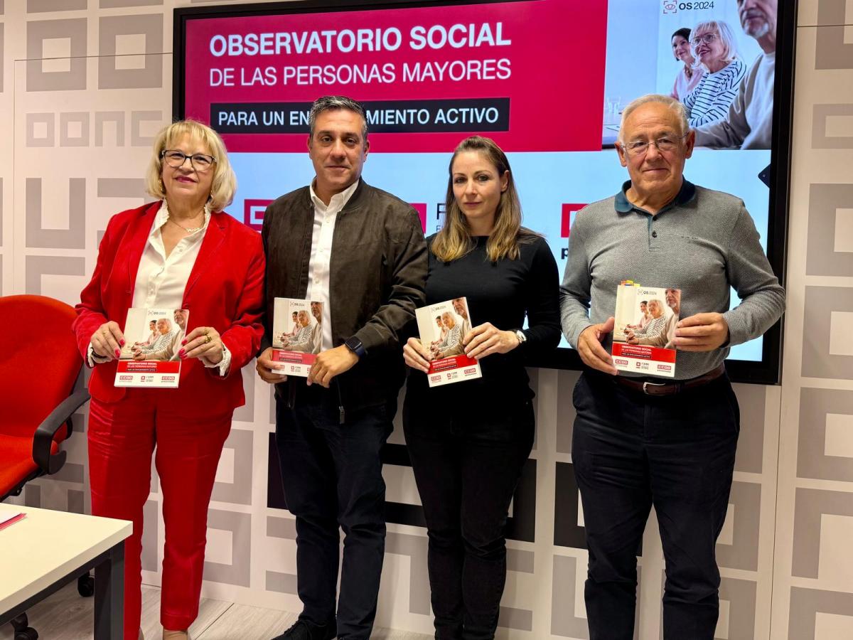 Presentación del Observatorio de las Personas Mayores de la Federación de Pensionistas de CCOO