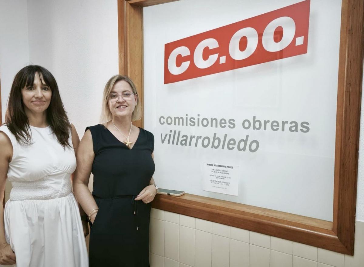 Rosario Martnez y Engracia Prez