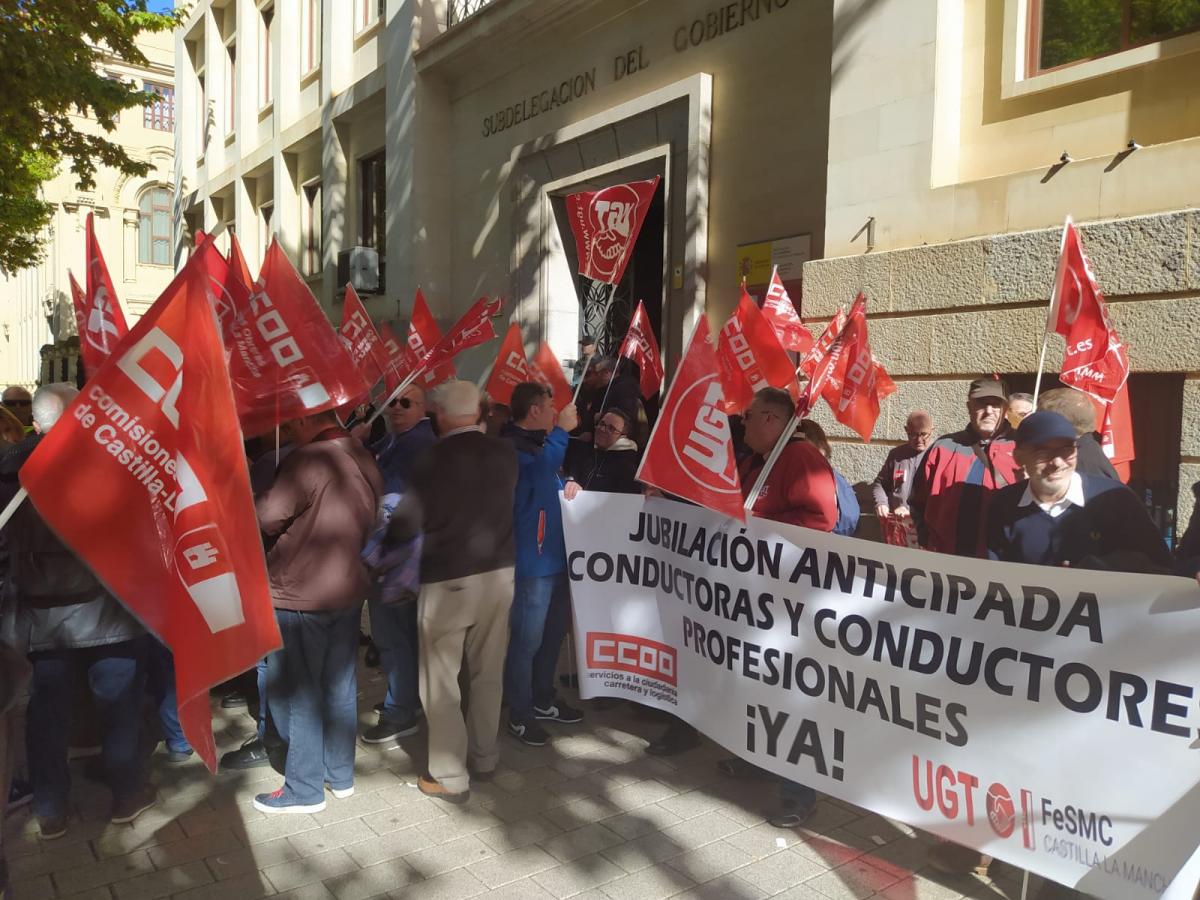 Huelga en el sector de transporte de viajeros en Castilla-La Mancha