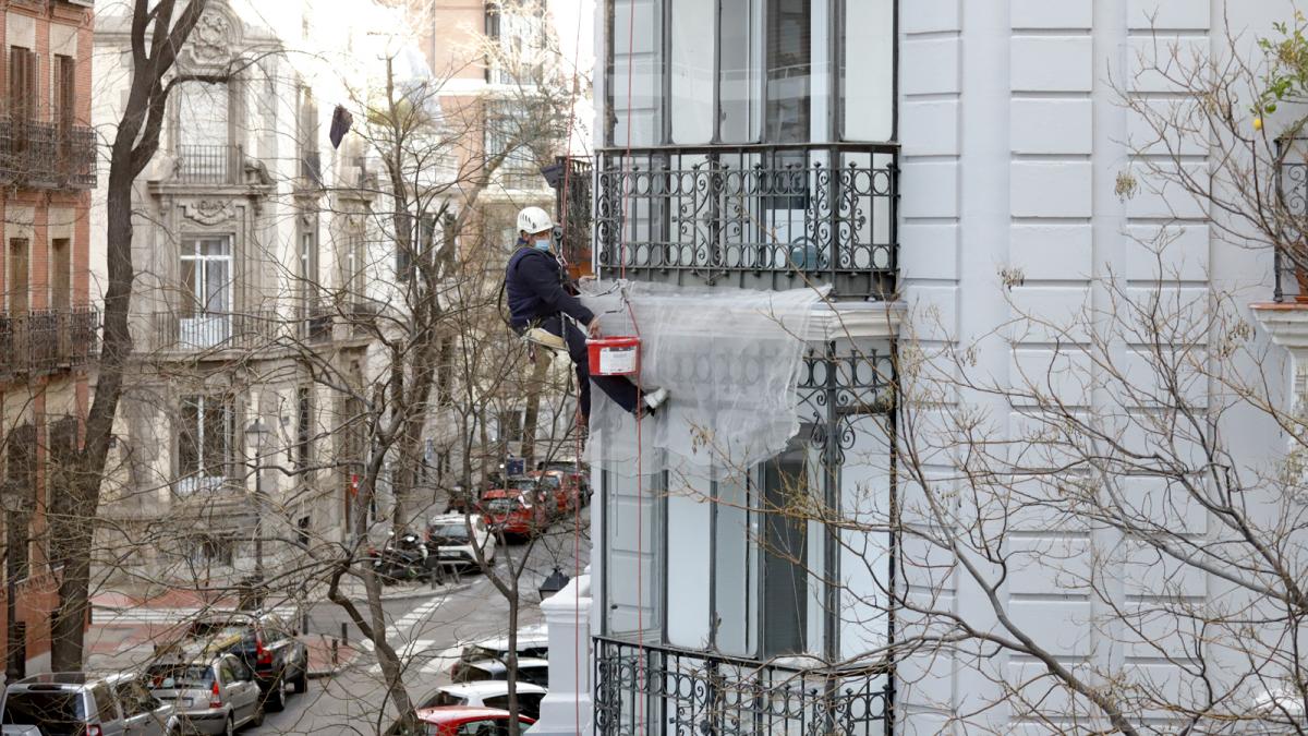 Trabajador en altura