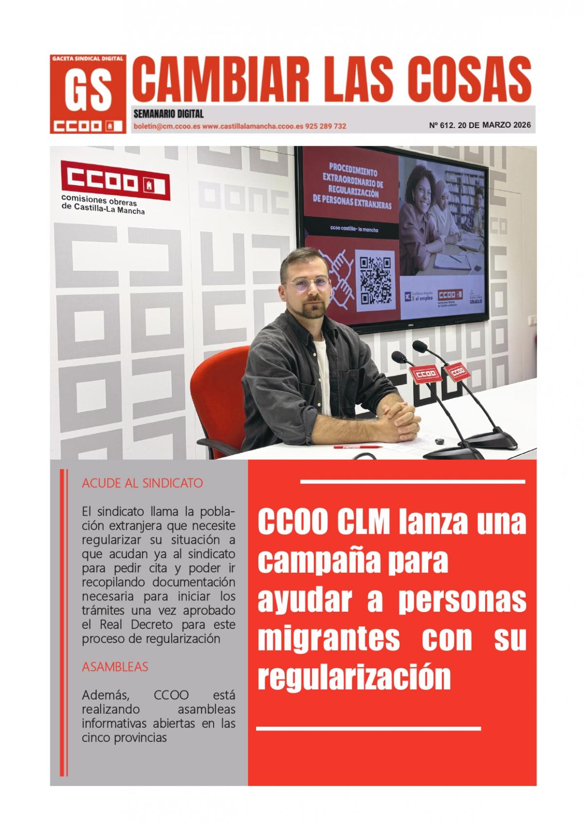 GSD CCOO CLM nº 612